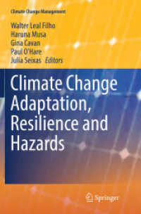 Climate Change Adaptation, Resilience and Hazards (Climate Change Management)