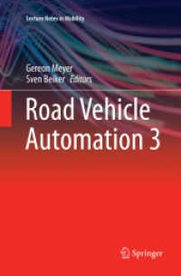 Road Vehicle Automation 3 (Lecture Notes in Mobility)