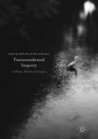 Transcendental Inquiry : Its History, Methods and Critiques