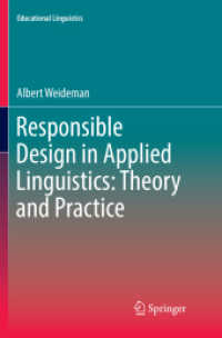Responsible Design in Applied Linguistics: Theory and Practice (Educational Linguistics)