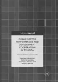 Public Sector Performance and Development Cooperation in Rwanda : Results-Based Approaches