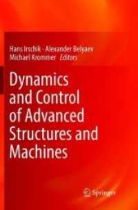 Dynamics and Control of Advanced Structures and Machines