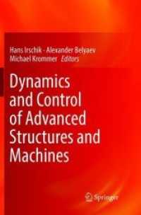 Dynamics and Control of Advanced Structures and Machines