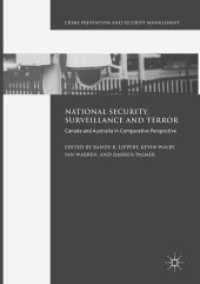 National Security, Surveillance and Terror : Canada and Australia in Comparative Perspective (Crime Prevention and Security Management)