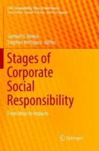 Stages of Corporate Social Responsibility : From Ideas to Impacts (Csr, Sustainability, Ethics & Governance)