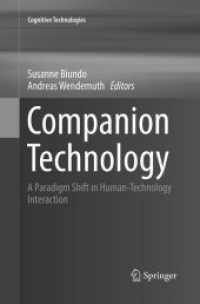 Companion Technology : A Paradigm Shift in Human-Technology Interaction (Cognitive Technologies)