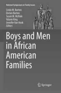 Boys and Men in African American Families (National Symposium on Family Issues)