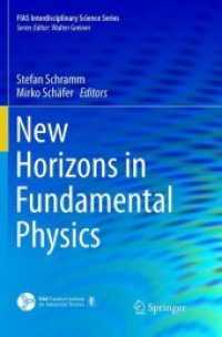 New Horizons in Fundamental Physics (Fias Interdisciplinary Science Series)