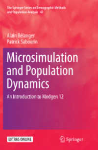 Microsimulation and Population Dynamics : An Introduction to Modgen 12 (The Springer Series on Demographic Methods and Population Analysis)