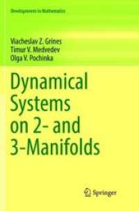 Dynamical Systems on 2- and 3-Manifolds (Developments in Mathematics)