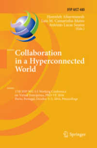 Collaboration in a Hyperconnected World : 17th IFIP WG 5.5 Working Conference on Virtual Enterprises, PRO-VE 2016, Porto, Portugal, October 3-5, 2016, Proceedings (Ifip Advances in Information and Communication Technology)
