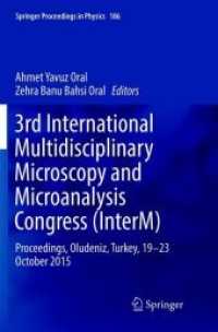 3rd International Multidisciplinary Microscopy and Microanalysis Congress (InterM) : Proceedings, Oludeniz, Turkey, 19-23 October 2015 (Springer Proceedings in Physics)