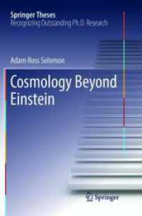 Cosmology Beyond Einstein (Springer Theses)