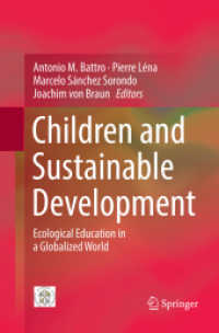 Children and Sustainable Development : Ecological Education in a Globalized World