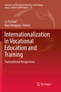 Internationalization in Vocational Education and Training : Transnational Perspectives (Technical and Vocational Education and Training: Issues, Concerns and Prospects)