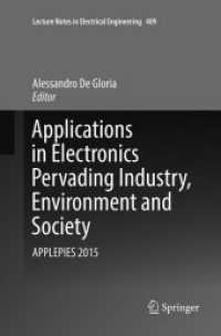 Applications in Electronics Pervading Industry, Environment and Society : APPLEPIES 2015 (Lecture Notes in Electrical Engineering)