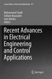 Recent Advances in Electrical Engineering and Control Applications (Lecture Notes in Electrical Engineering)