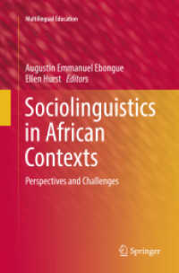 Sociolinguistics in African Contexts : Perspectives and Challenges (Multilingual Education)