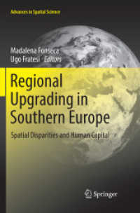 Regional Upgrading in Southern Europe : Spatial Disparities and Human Capital (Advances in Spatial Science)