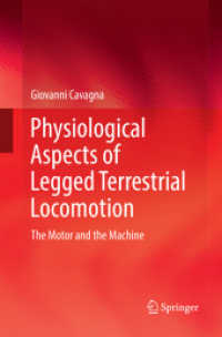 Physiological Aspects of Legged Terrestrial Locomotion : The Motor and the Machine
