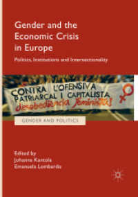 Gender and the Economic Crisis in Europe : Politics, Institutions and Intersectionality (Gender and Politics)