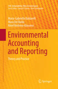 Environmental Accounting and Reporting : Theory and Practice (Csr, Sustainability, Ethics & Governance)