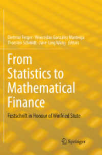 From Statistics to Mathematical Finance : Festschrift in Honour of Winfried Stute