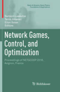 Network Games, Control, and Optimization : Proceedings of NETGCOOP 2016, Avignon, France (Static & Dynamic Game Theory: Foundations & Applications)