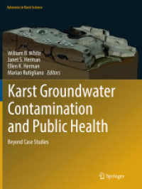 Karst Groundwater Contamination and Public Health : Beyond Case Studies (Advances in Karst Science)