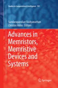 Advances in Memristors, Memristive Devices and Systems (Studies in Computational Intelligence)