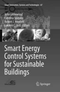 Smart Energy Control Systems for Sustainable Buildings (Smart Innovation, Systems and Technologies)