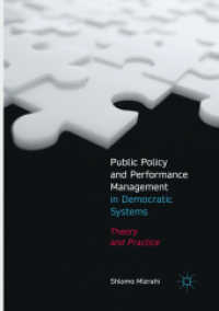 Public Policy and Performance Management in Democratic Systems : Theory and Practice