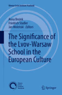 The Significance of the Lvov-Warsaw School in the European Culture (Vienna Circle Institute Yearbook)
