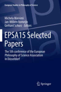 EPSA15 Selected Papers : The 5th conference of the European Philosophy of Science Association in Düsseldorf (European Studies in Philosophy of Science)