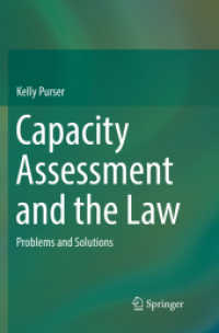 Capacity Assessment and the Law : Problems and Solutions