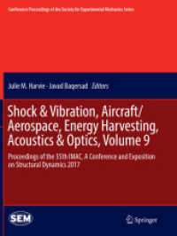 Shock & Vibration, Aircraft/Aerospace, Energy Harvesting, Acoustics & Optics, Volume 9 : Proceedings of the 35th IMAC, a Conference and Exposition on Structural Dynamics 2017 (Conference Proceedings of the Society for Experimental Mechanics Series)
