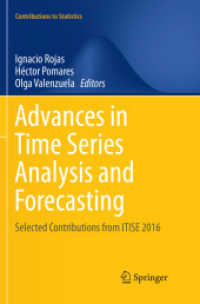 Advances in Time Series Analysis and Forecasting : Selected Contributions from ITISE 2016 (Contributions to Statistics)