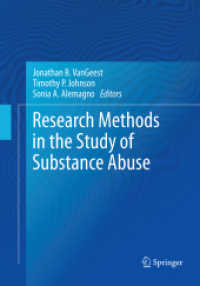 Research Methods in the Study of Substance Abuse