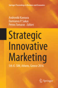 Strategic Innovative Marketing : 5th IC-SIM, Athens, Greece 2016 (Springer Proceedings in Business and Economics)