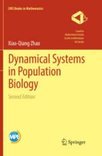 Dynamical Systems in Population Biology (Cms Books in Mathematics) （2ND）