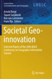 Societal Geo-innovation : Selected papers of the 20th AGILE conference on Geographic Information Science (Lecture Notes in Geoinformation and Cartography)
