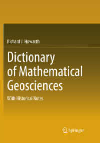 Dictionary of Mathematical Geosciences : With Historical Notes