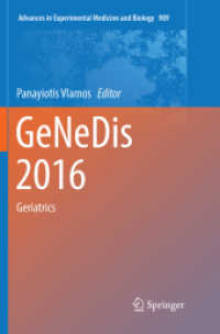 GeNeDis 2016 : Geriatrics (Advances in Experimental Medicine and Biology)