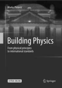 Building Physics : From physical principles to international standards
