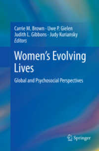 Women's Evolving Lives : Global and Psychosocial Perspectives