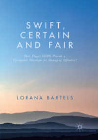 Swift, Certain and Fair : Does Project HOPE Provide a Therapeutic Paradigm for Managing Offenders?