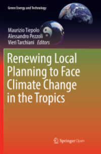 Renewing Local Planning to Face Climate Change in the Tropics (Green Energy and Technology)