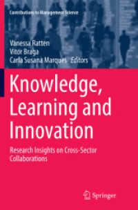 Knowledge, Learning and Innovation : Research Insights on Cross-Sector Collaborations (Contributions to Management Science)