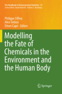 Modelling the Fate of Chemicals in the Environment and the Human Body (The Handbook of Environmental Chemistry)
