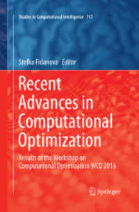 Recent Advances in Computational Optimization : Results of the Workshop on Computational Optimization WCO 2016 (Studies in Computational Intelligence)
